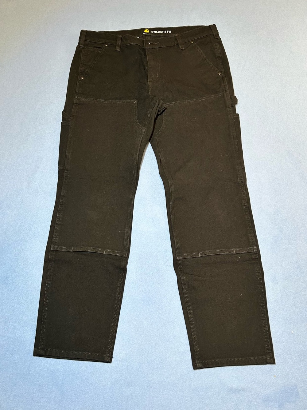 Carhartt Women’s Straight Fit Black Utility Work Pants Carpenter